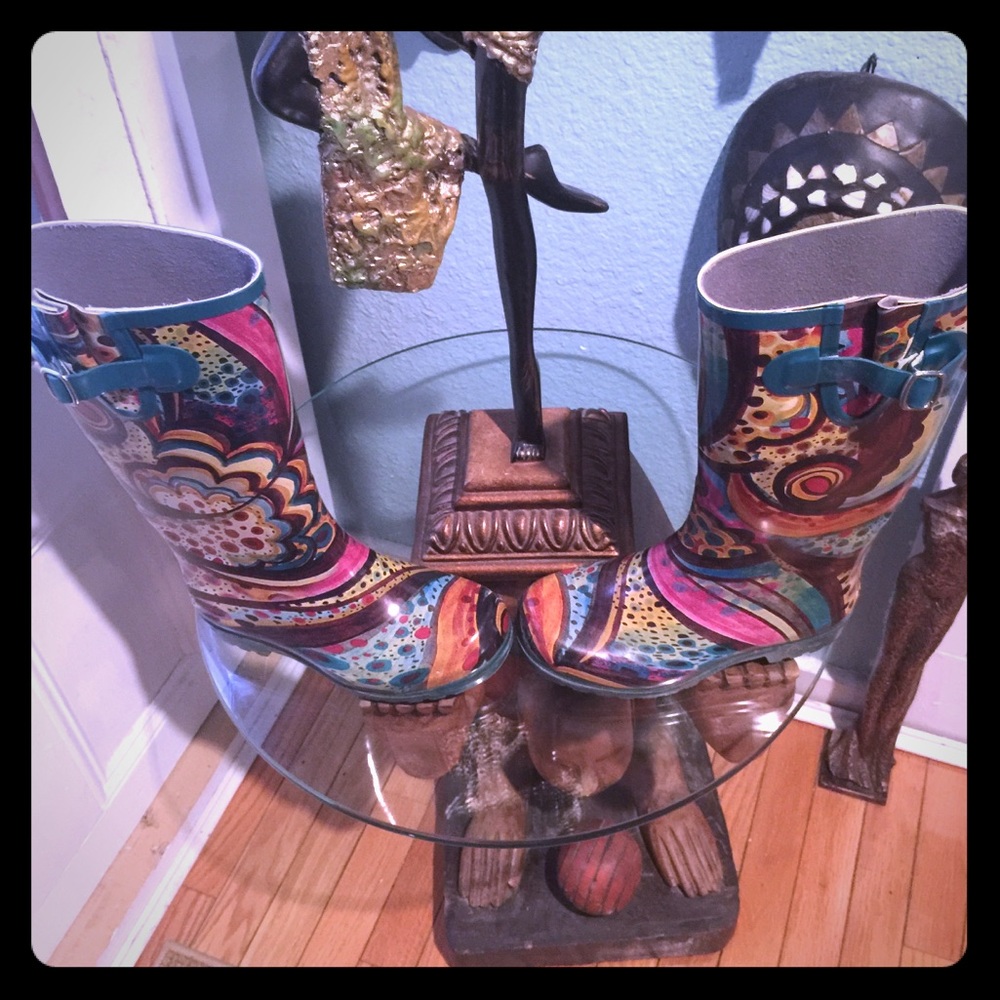 Nomad Size 6 Girls puddles  Rain Boots